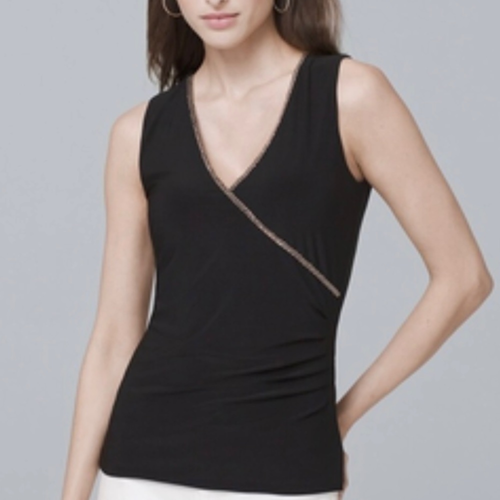 White House Black Market Tank Black Size S